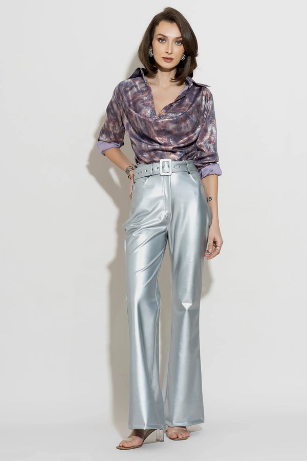 VIOLA Cowl Shirt - SHIRTS