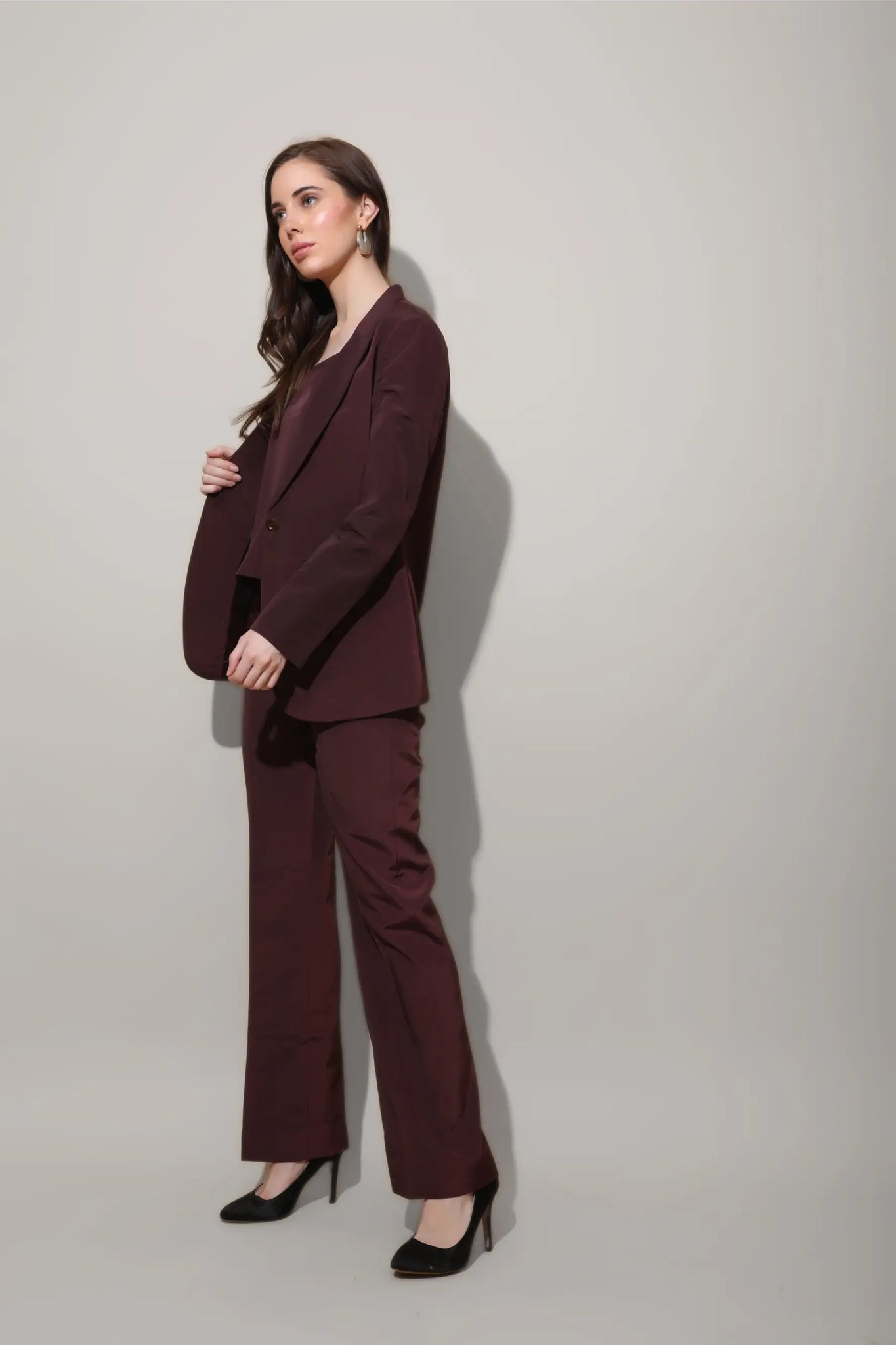 Wine Formal Pants - PANTS