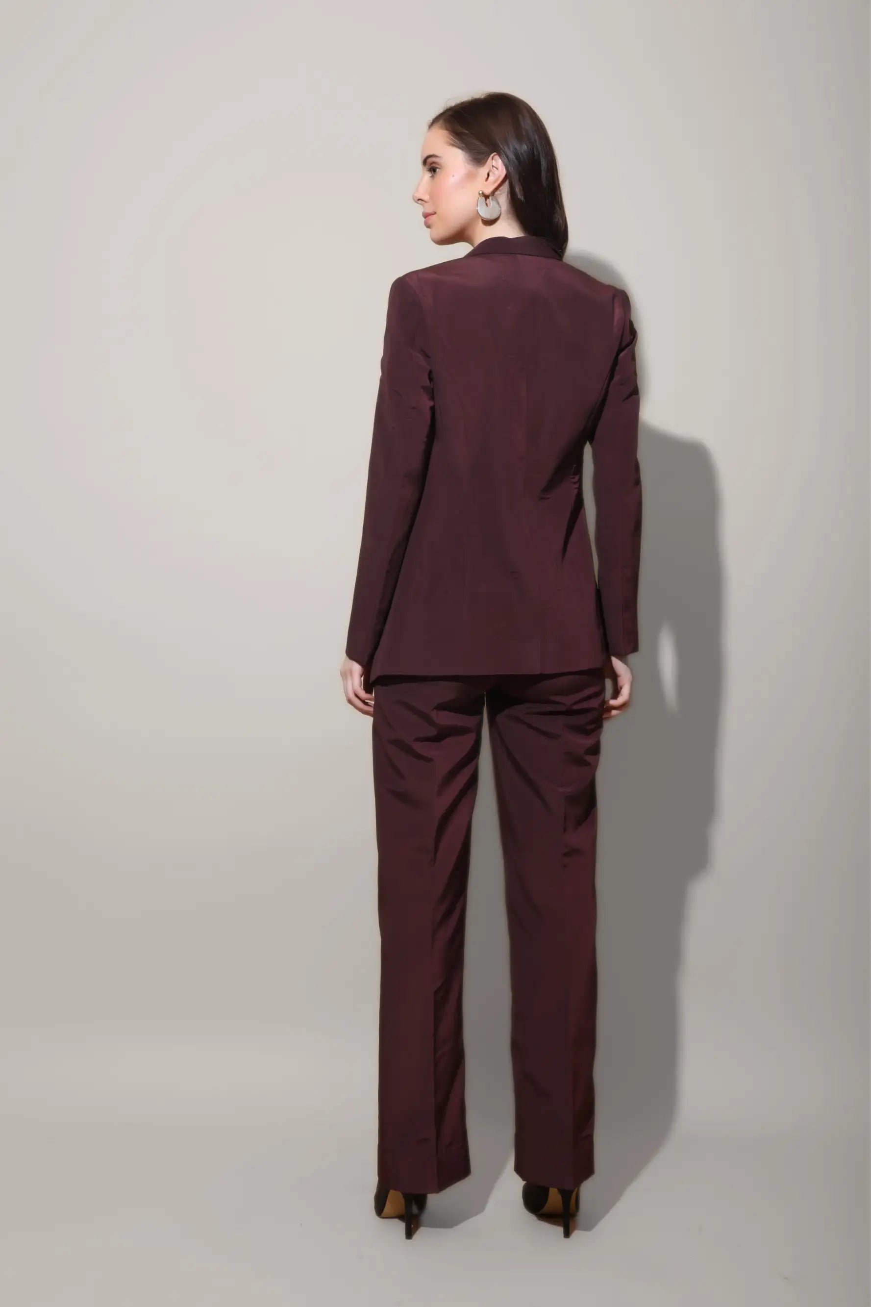 Wine Formal Pants - PANTS