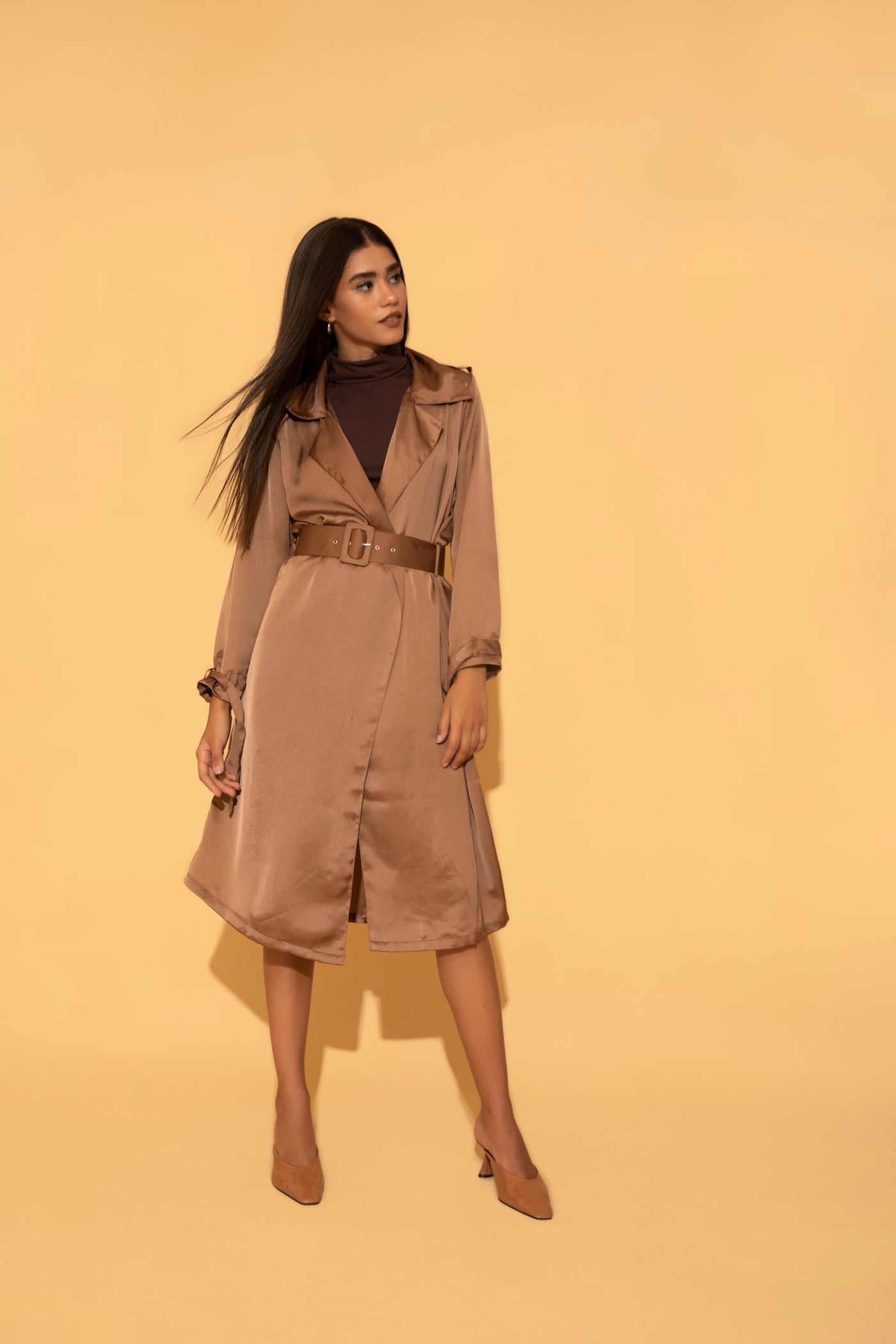 Brown Summer Trench