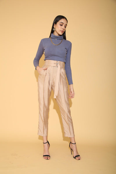 Double Belted Pencil Pants
