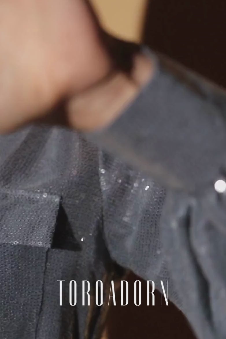 Pine Blue Sequins Shirt